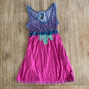 Billabong Racerback Printed Sundress Swim Coverup